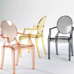 Louis Ghost chair by Philippe Starck